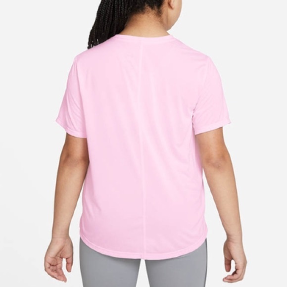 Nike girls dri-fit one tee shirt top athletic gym yoga activewear workout large - Picture 2 of 5